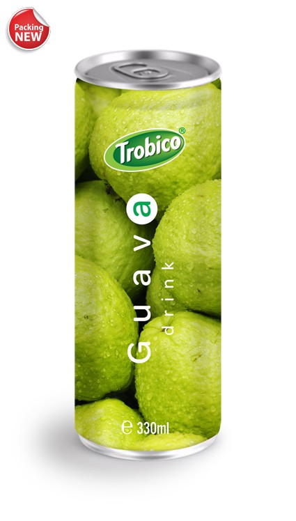 Guava drink juice 330 ml slim can